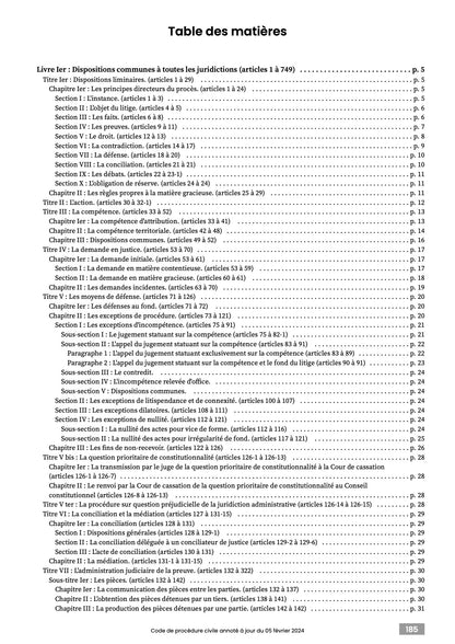 Code de procédure civile 2025 annoté & imprimé à la demande